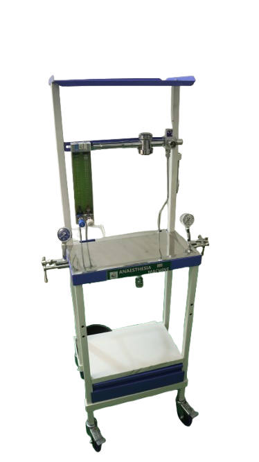 ANAESTHESIA APPARATUS TROLLEY FRAMEWORK M.S.